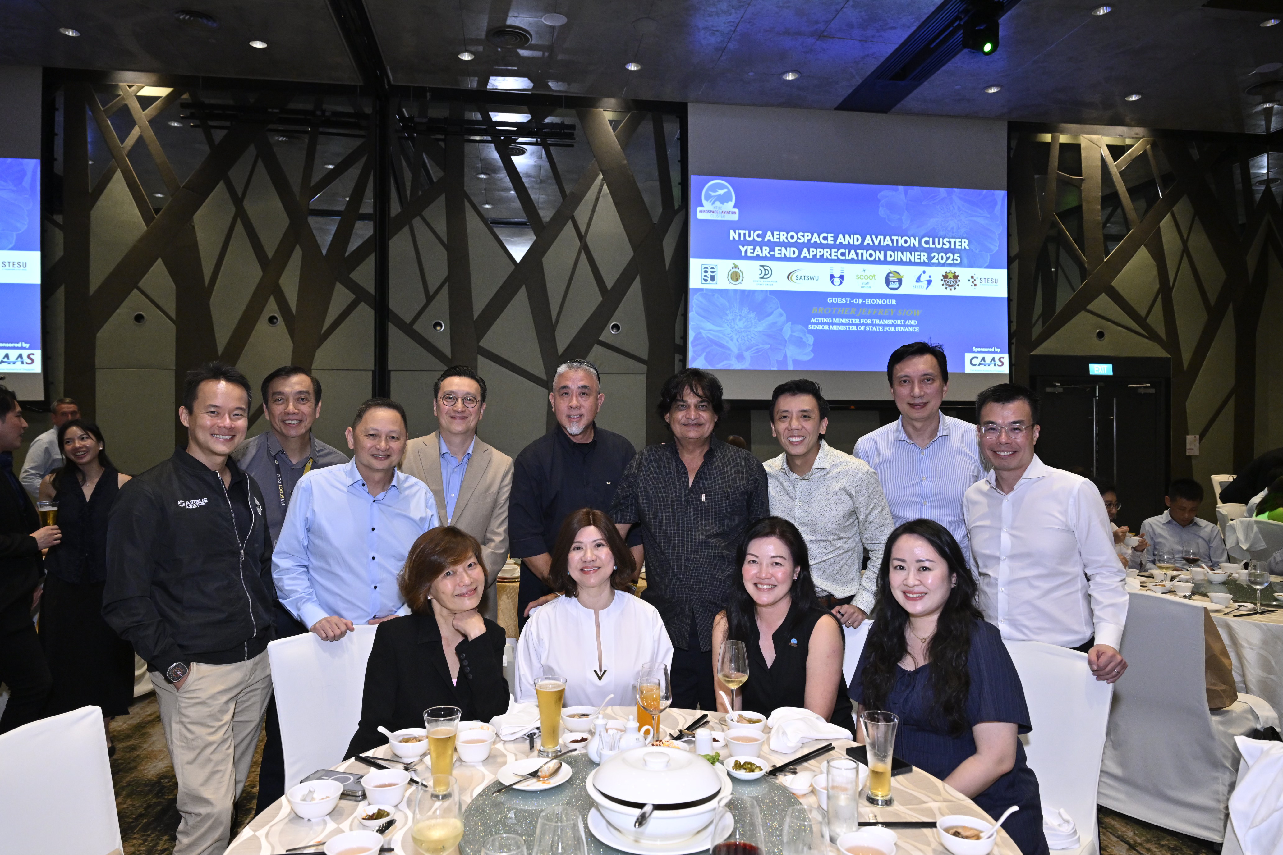Dialogue with AG Min MOT Jeffery Siow & NTUC AA Year-End Dinner