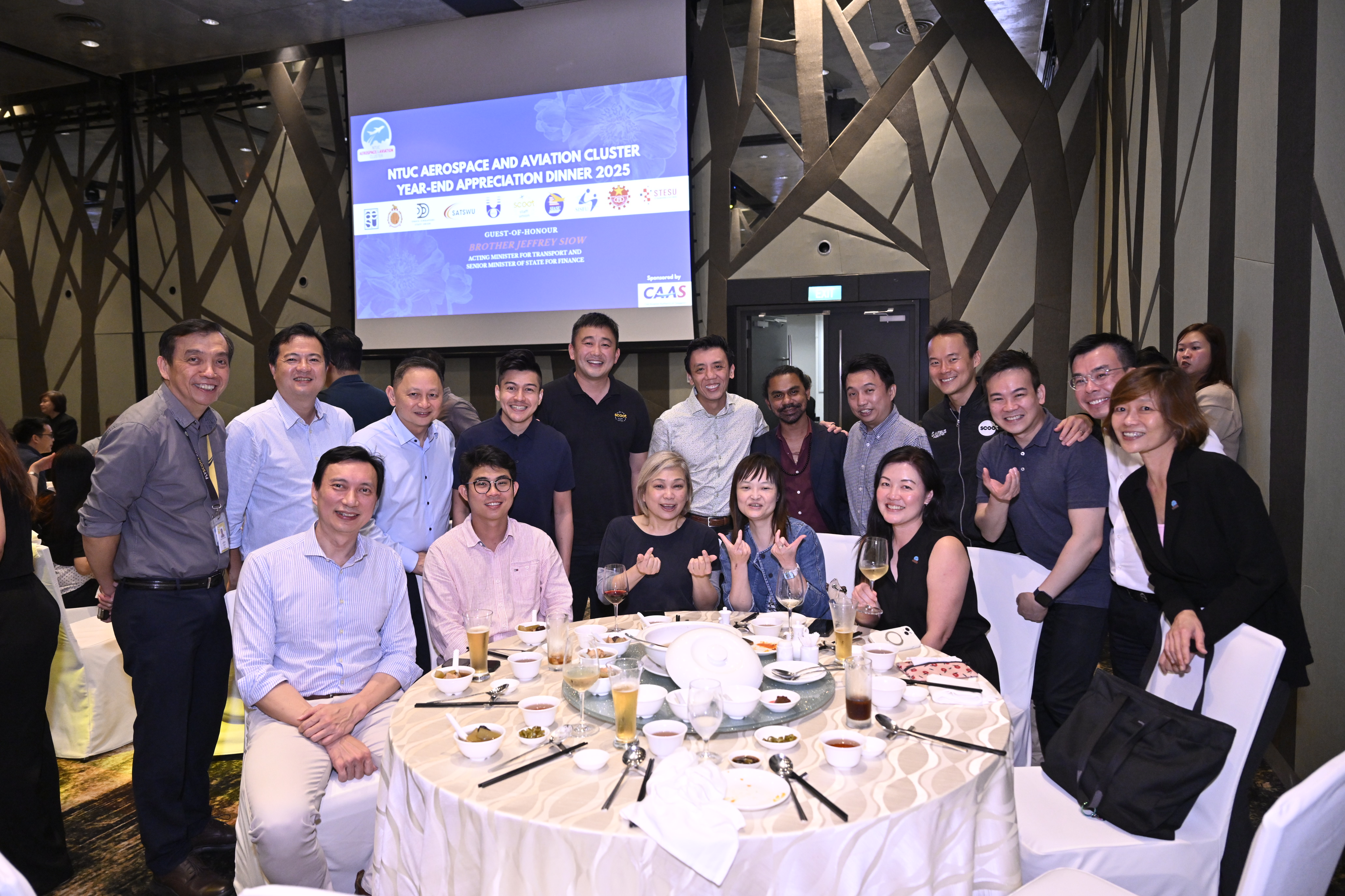 Dialogue with AG Min MOT Jeffery Siow & NTUC AA Year-End Dinner